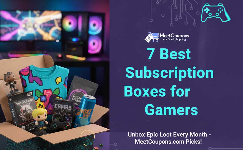 7 Best Subscription Boxes for Gamers